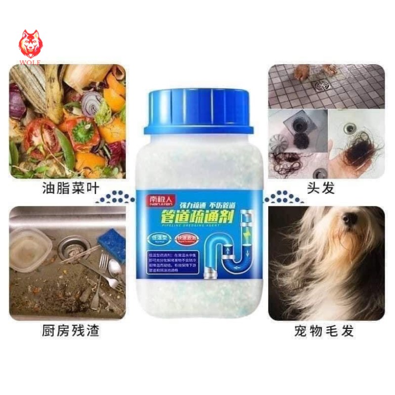 Bột thông tắc cống thần thánh công nghệ sinh học nano