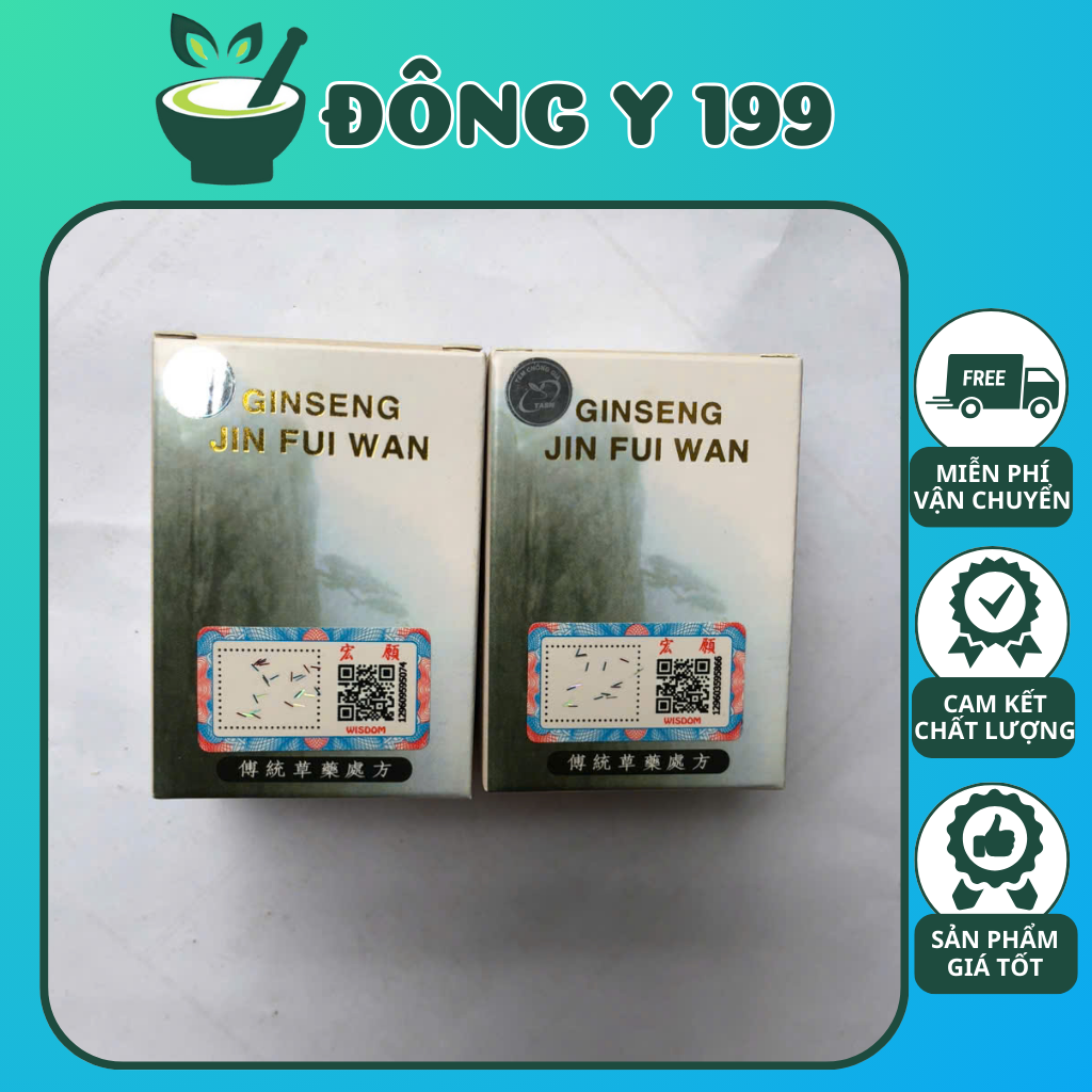  Nhân Sâm Tăng Phì Hoàn. Loại Xịn Check Mã Qr. Ginseng Jin Fui Wan Lọ 30 Viên 