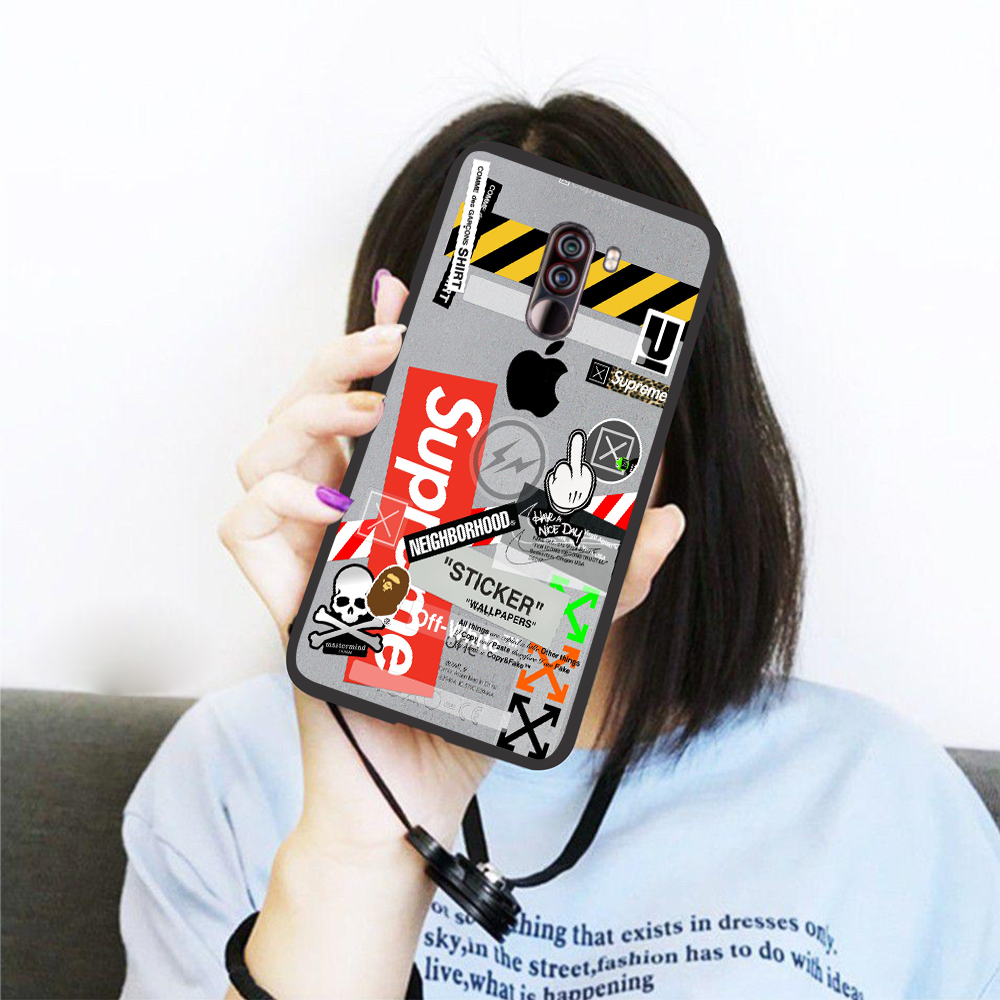 Ốp lưng icase dành cho xiaomi pocofone f1 viền dẻo tpu bst g dragon