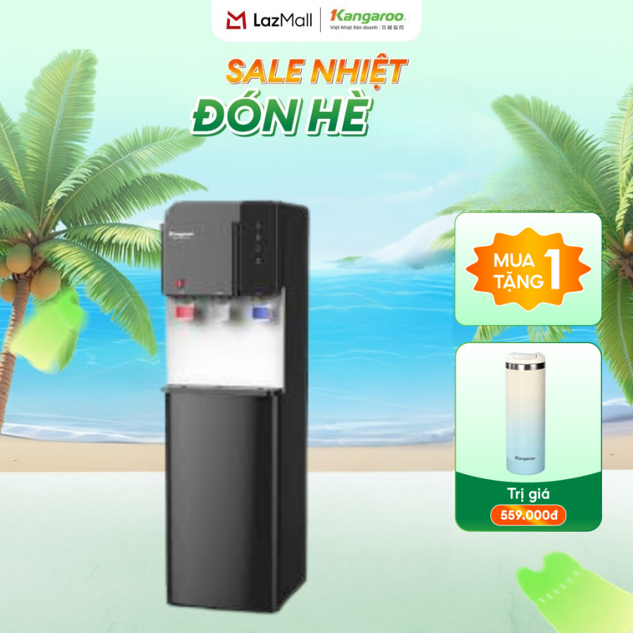 [Voucher 15%] Máy làm nóng lạnh nước uống Kangaroo KG699A3