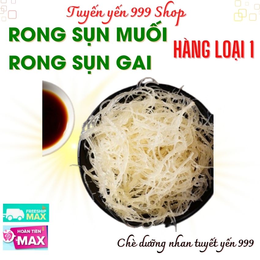 200 gr rong sụn muối/rong sụn gai nấu chè, làm gỏi- Tuyết yến 999 Shop