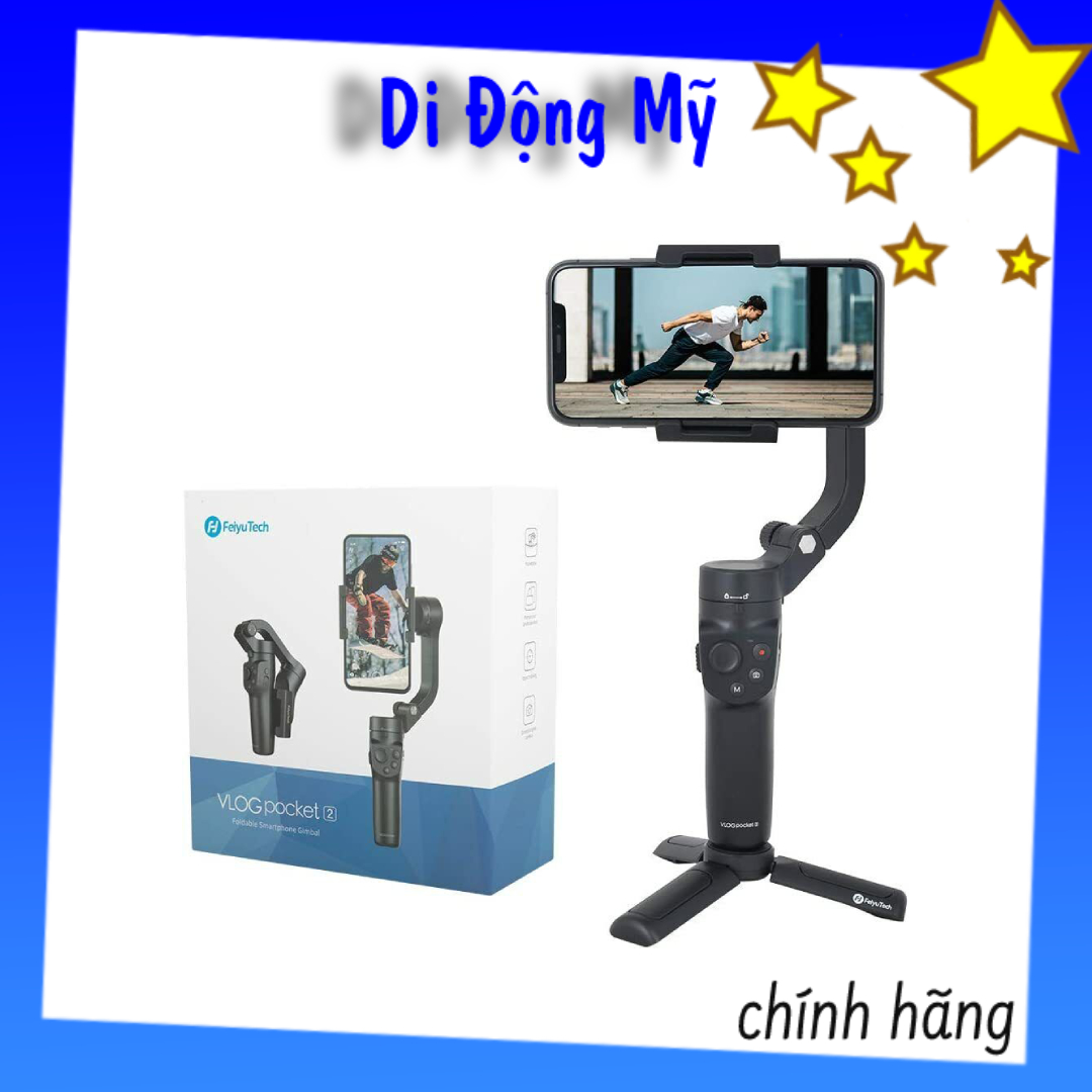 Feiyu Vlog Pocket 2 - Gimbal cầm tay chống rung cho điện thoại Feiyu Vlog Pocket 2 3-Axis Tripod