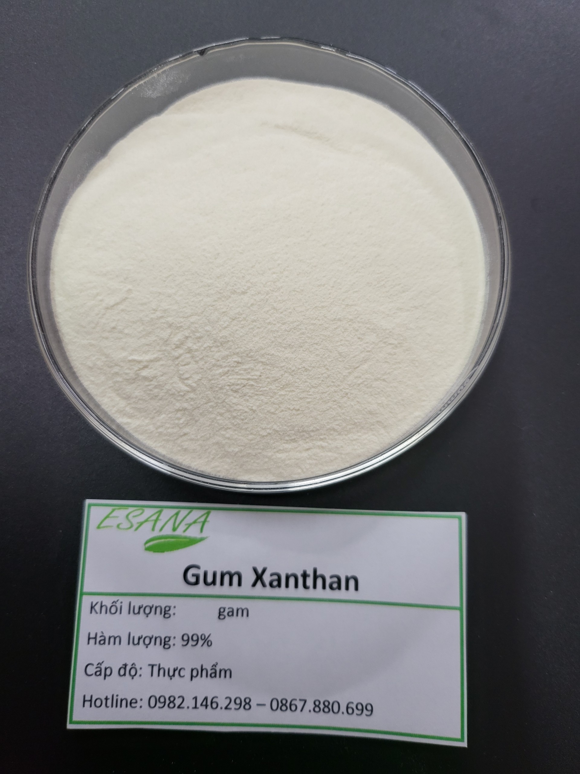 Xanthan Gum chất làm đặc kẹo cao su trong suốt có độ nhớt cao