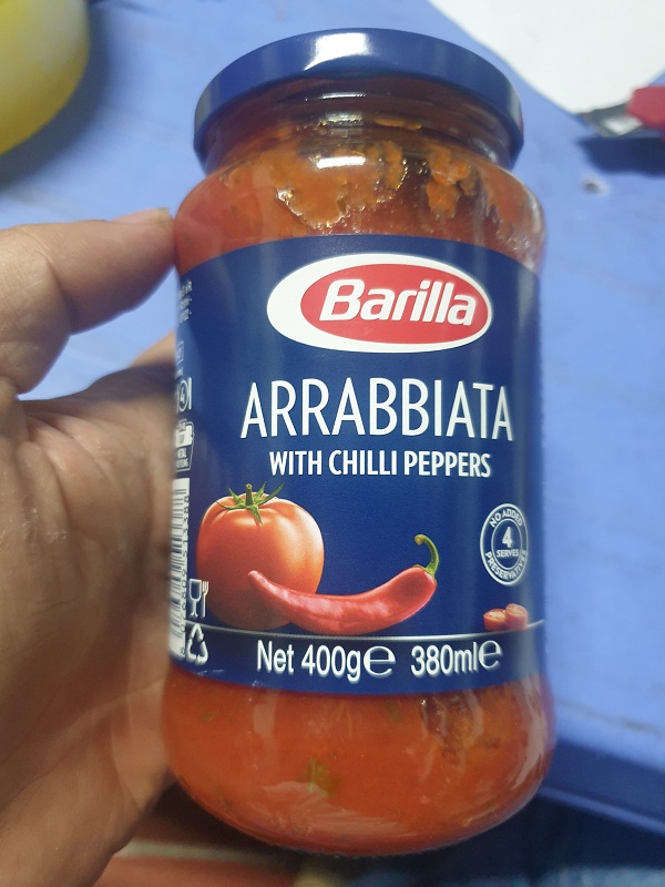 SỐT CÀ CHUA VỊ ỚT BARILLA ARRABBIATA 400G