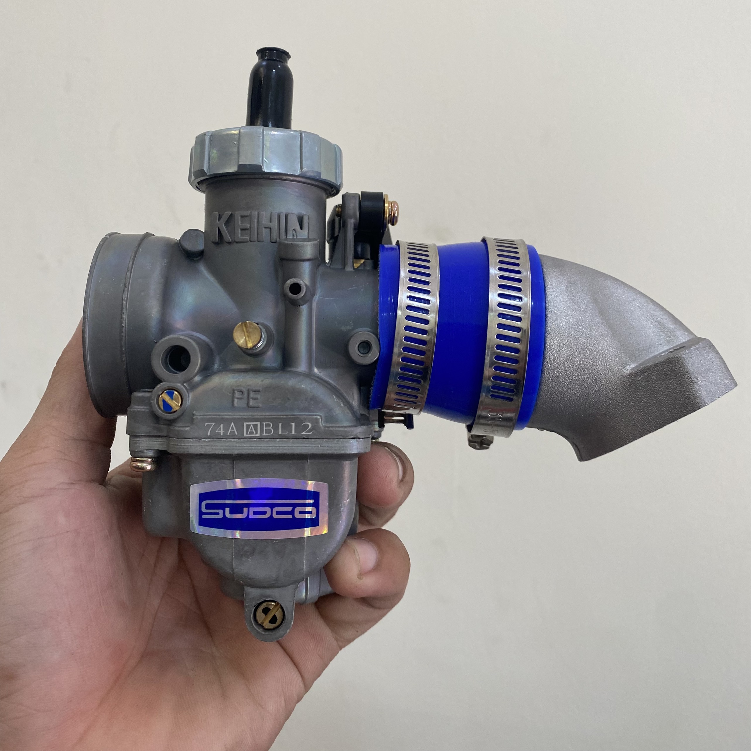 Combo Bình xăng con LS SUDCO 135cc trái ga 28 ly họng 26 ly DREAM WAVE SIRUS EX1350