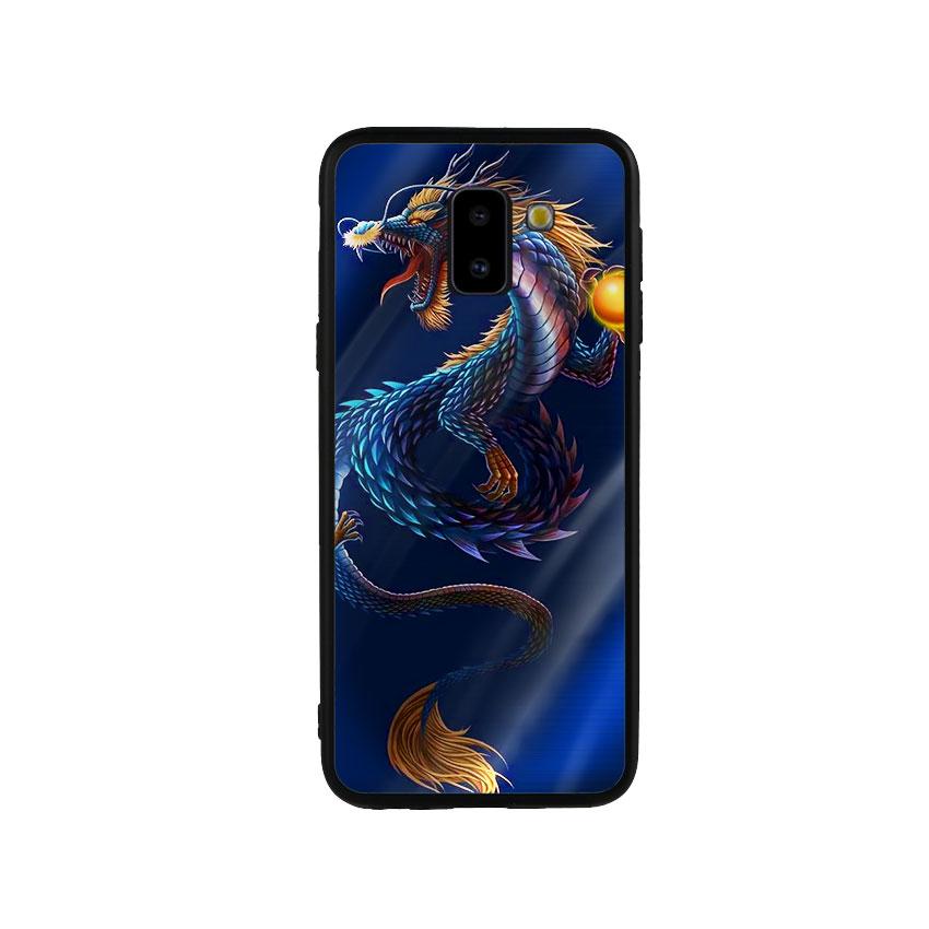 Ốp lưng samsung galaxy j6 2018 - mặt kính cường lực - 03014 0402 dragon08