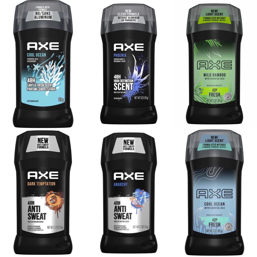 Lăn sáp khử mùi nam dạng sáp Axe 48H High-Definition Deodorant Phoenix 76g/85g (Mỹ)