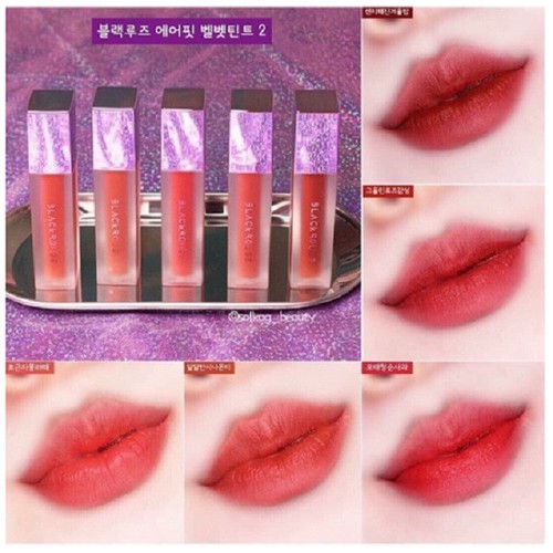 Son Black Rouge Air Fit Velvet Tint Ver 2 - BLACKROUGETIM