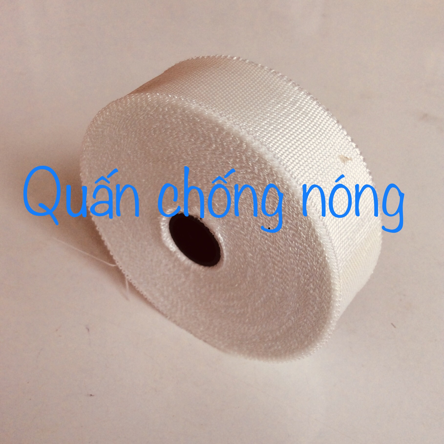 Băng vải amiang chịu nhiệt rộng 2,5cm dùng quấn chống nóng, chống ồn (phụ kiện hàn