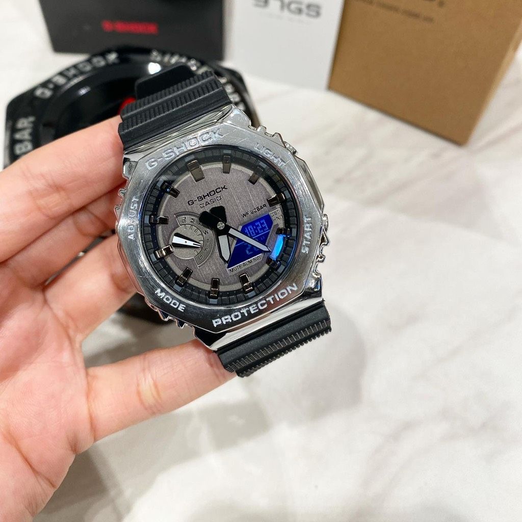 Đồng hồ nam G-shock GM 2100, thể thao nam tính mạnh mẻ