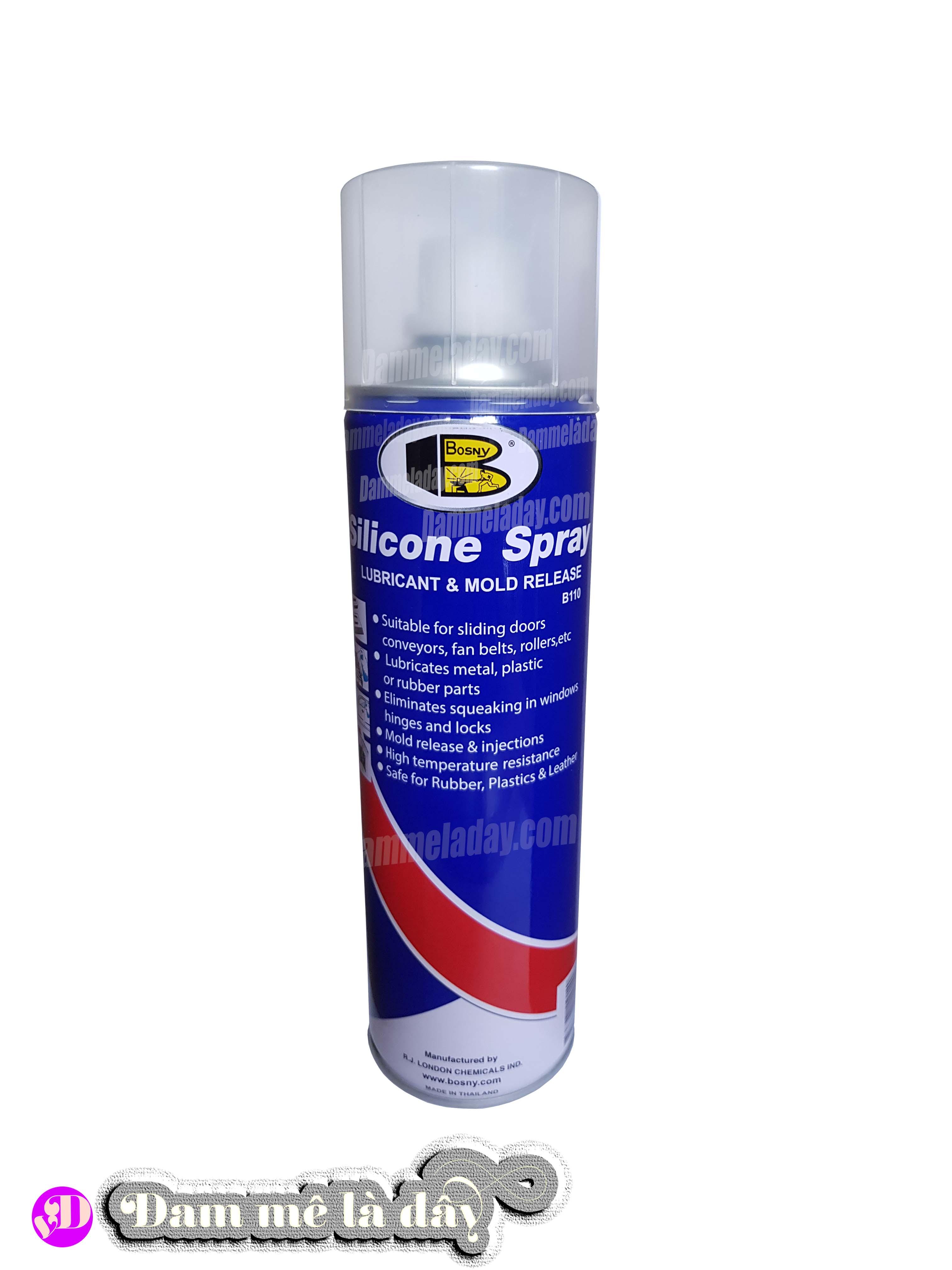 [HCM]Xịt tách khuôn chống dính Bosny Mold Release Silicone