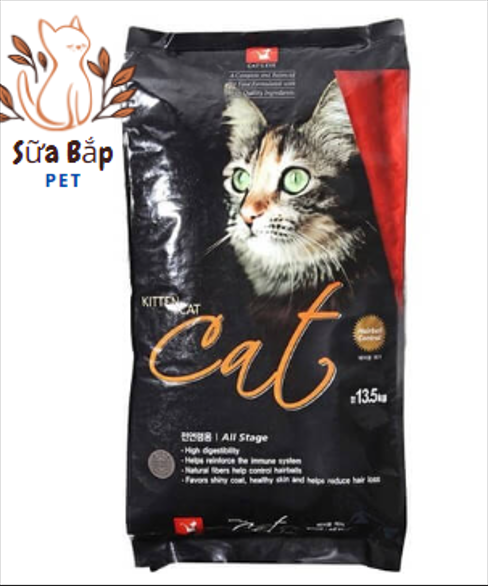 Cateyes-hạt cateyes cho mèo,cân bằng dinh dưỡng,giảm búi lông-bao 13.5kg