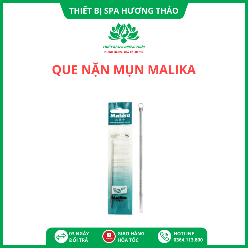 10 que lặn mụn malika loại 1