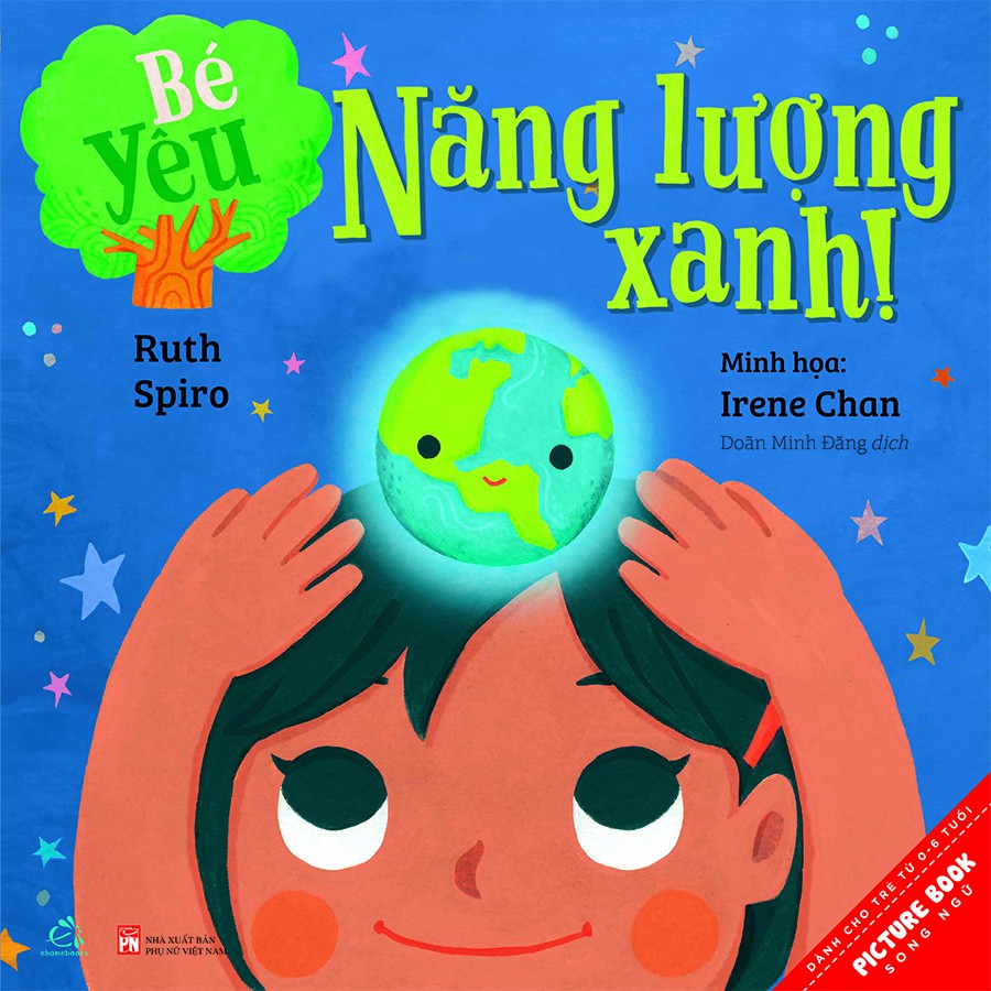 Sách Song Ngữ Stem Bé Yêu Năng Lượng Xanh