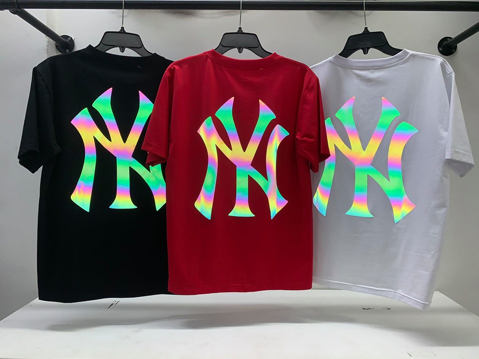 Áo thun nam nữ ny phản quang 7 màu unisex