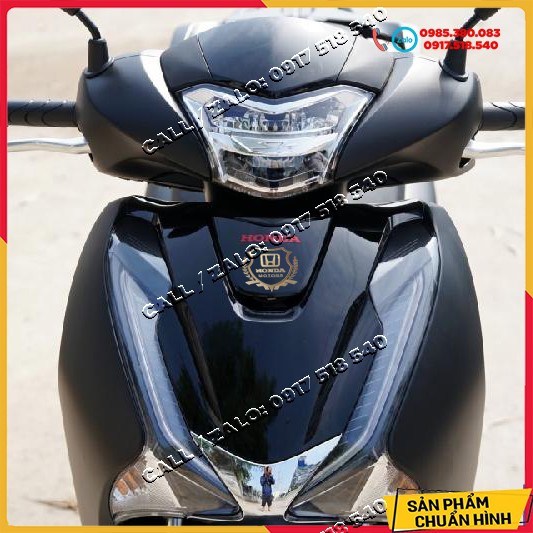 🏍 logo honda kẽm dán mặt nạ sh2012 - sh2020 sh2021 sh2022, ab.. 🏍