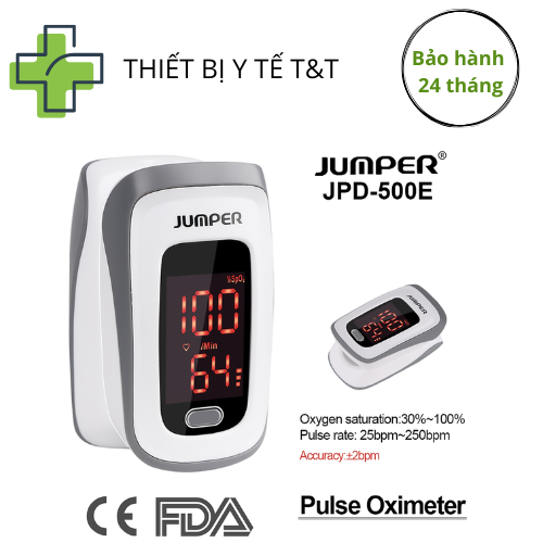 Máy đo nồng độ oxy trong máu SpO2 Jumper JPD-500E