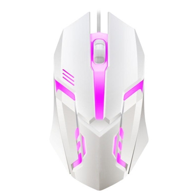 [HCM]Chuột chơi game Matee đèn led nhiều màu độ nhạy 1200 DPI + tặng miếng lót chuột Vi Tính Mạnh Tiến