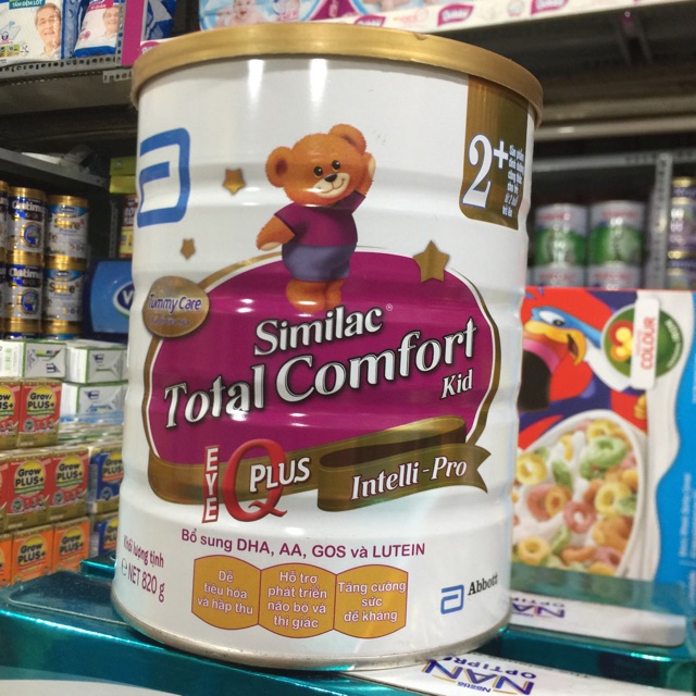 Sữa similac total comfort kid 2+ 820g