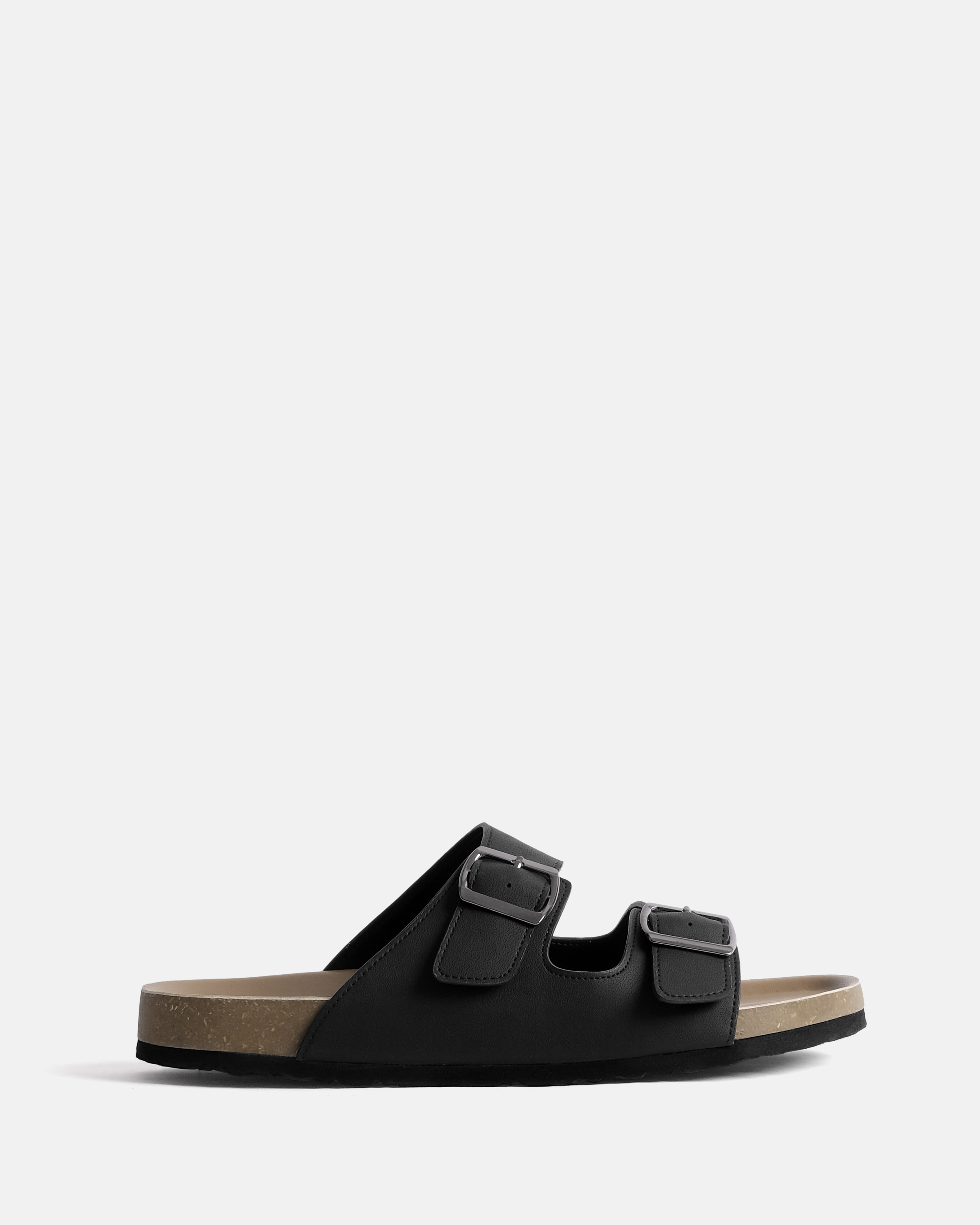 Dép Quai Ngang Đế Trấu Jason Chất Liệu Da Microfiber Thương Hiệu LEONARDO