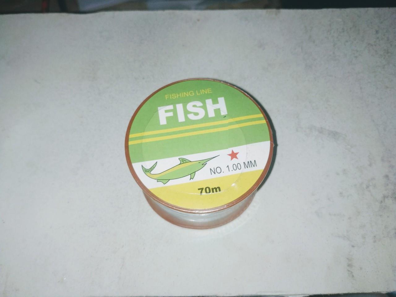 Cước câu cá dày 1mm dài 70m