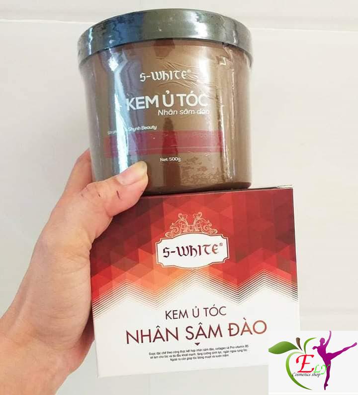 Kem ủ tóc nhân sâm đào