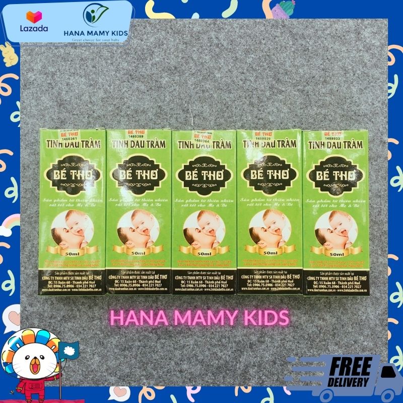 [HCM]TINH DẦU TRÀM CHO BÉ - BÉ THƠ 50ml