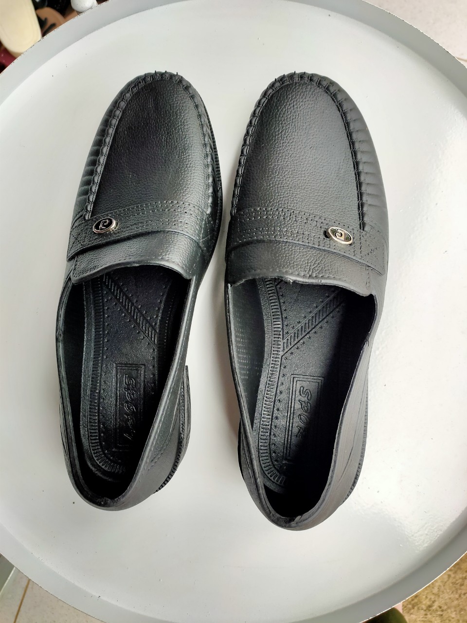 Giày nhựa nam dẻo mềm đi mưa cho người lao động size 40-44 from chuẩn