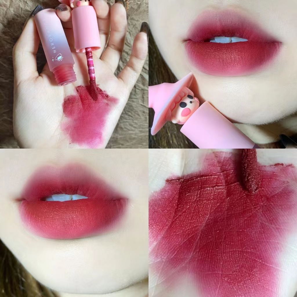 Son thỏi herorange /son dưỡng có màu herorange/ herorange son bóng/ herorange chính hãng/Kem Lì Bbia Last Velvet Lip Tint Version 5 5g Bbia Official Store
