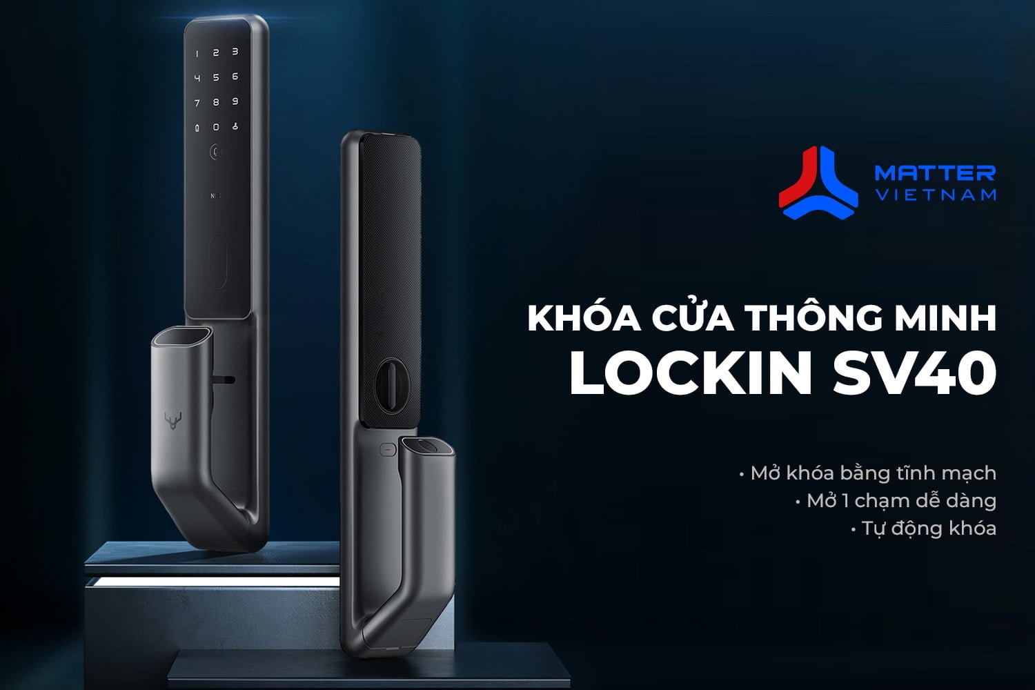 Khóa Cửa Thông Minh Lockin SV40