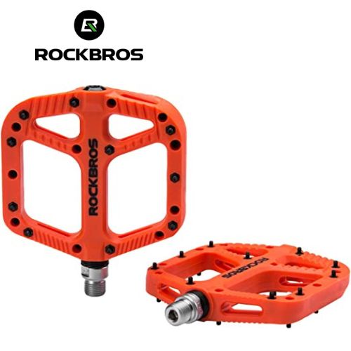 Pedal ROCKBROS 12A/12C 2017 Siêu Nhẹ Bề Mặt Chống Trượt 2 Vòng Bi Kín Chịu Lực Dành Cho Xe MTB