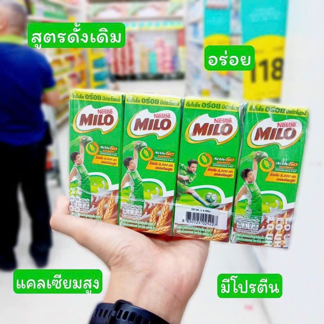 combo 24 hộp Milo Thái 170ml