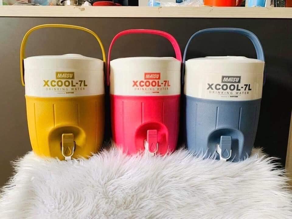 Bình đá giữ nhiệt có vòi matsu xcool duy tân 7 lít