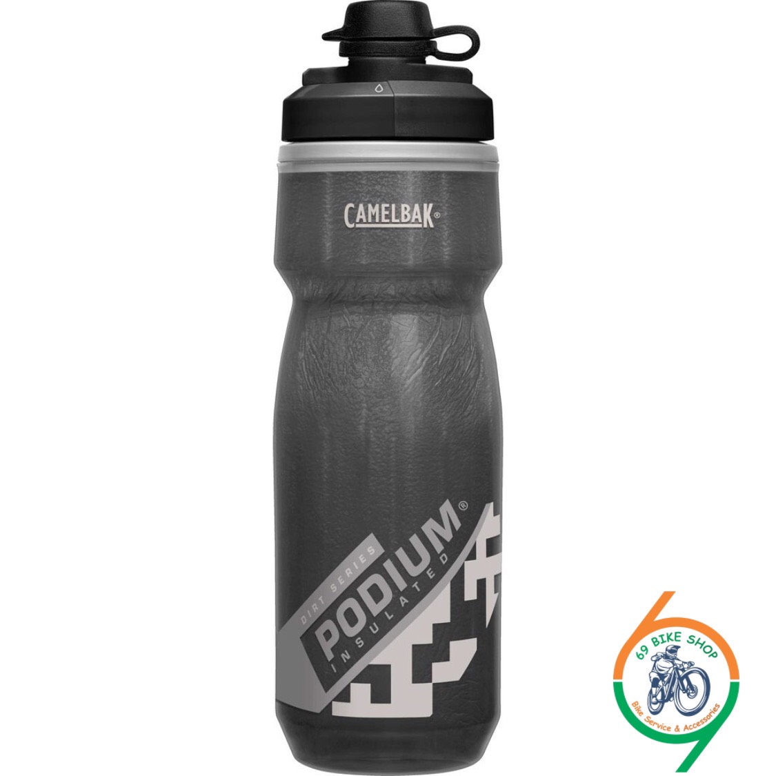 Bình nước camelbak podium dirt series chill 620ml có nắp chống bụi
