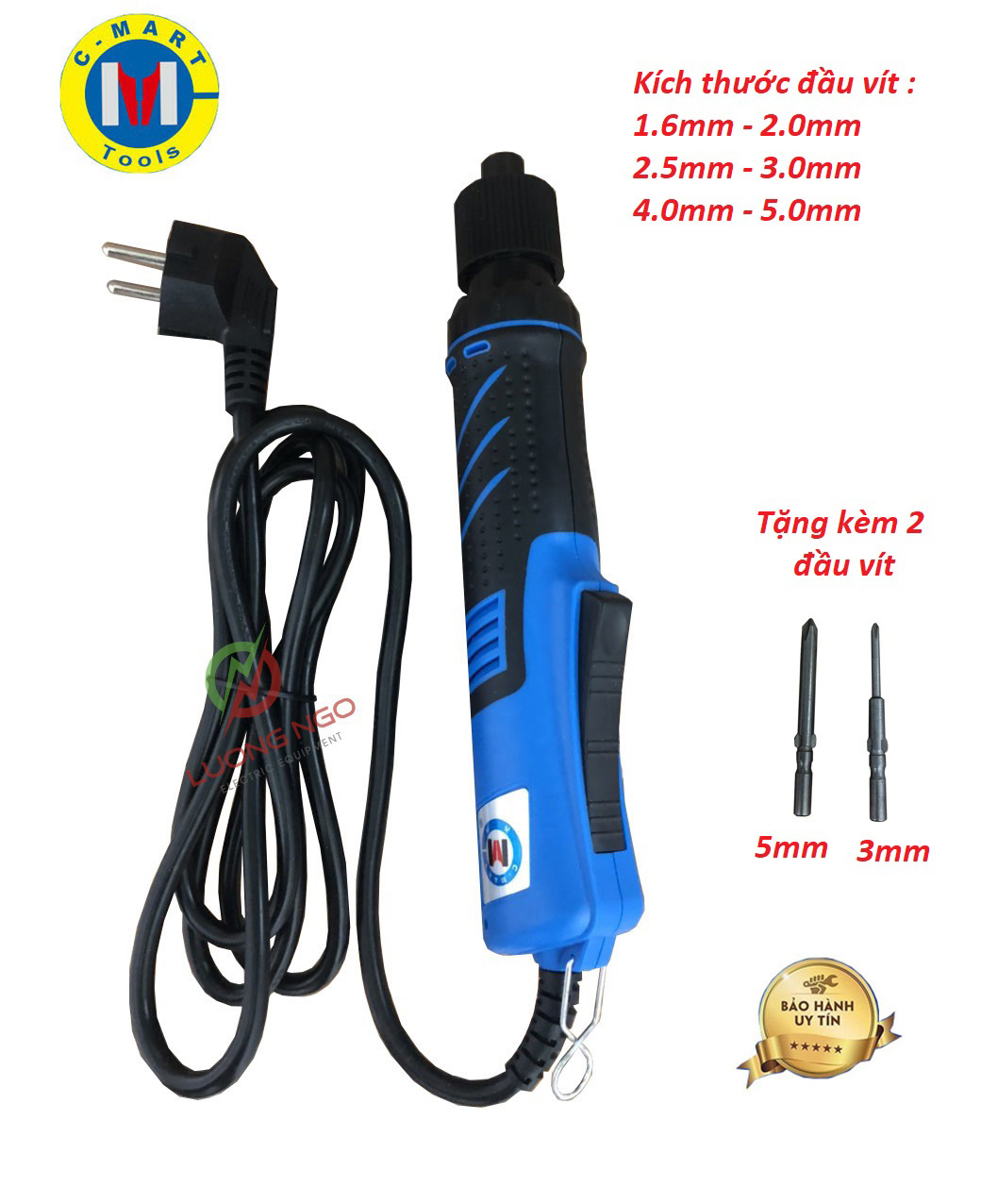 Máy vặn vít bắt vít  dùng điện Cmart - C0045-1/4