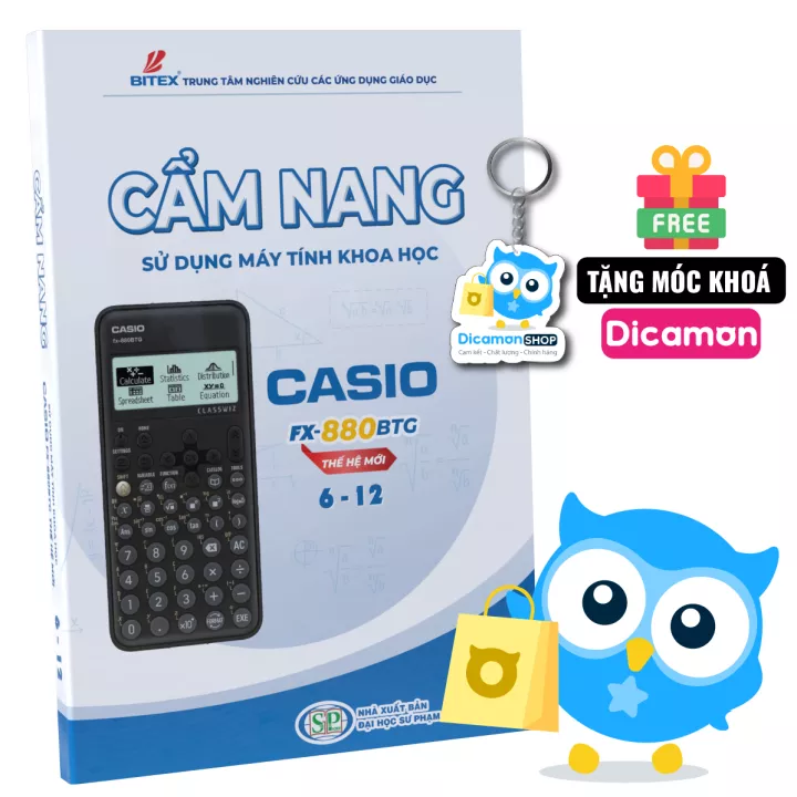 Sổ tay cẩm nang hướng dẫn sử dụng máy tính fx880btg