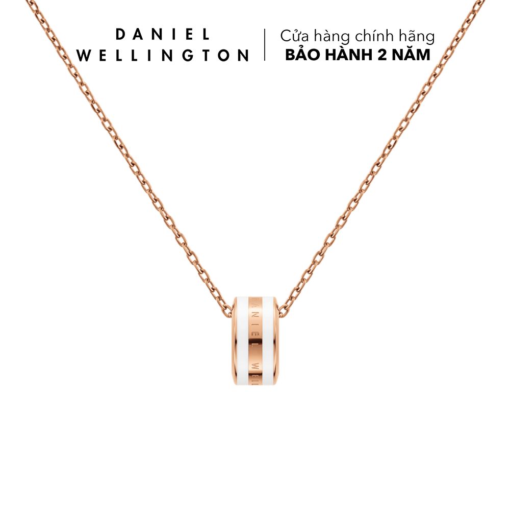 Dây chuyền Daniel Wellington màu vàng hồng - Emalie DW00400153