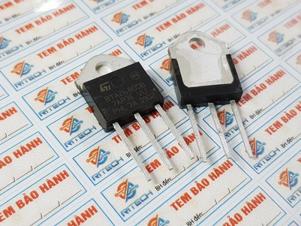 Bta26-800b, bta26800b triac 25a/800v to-3p