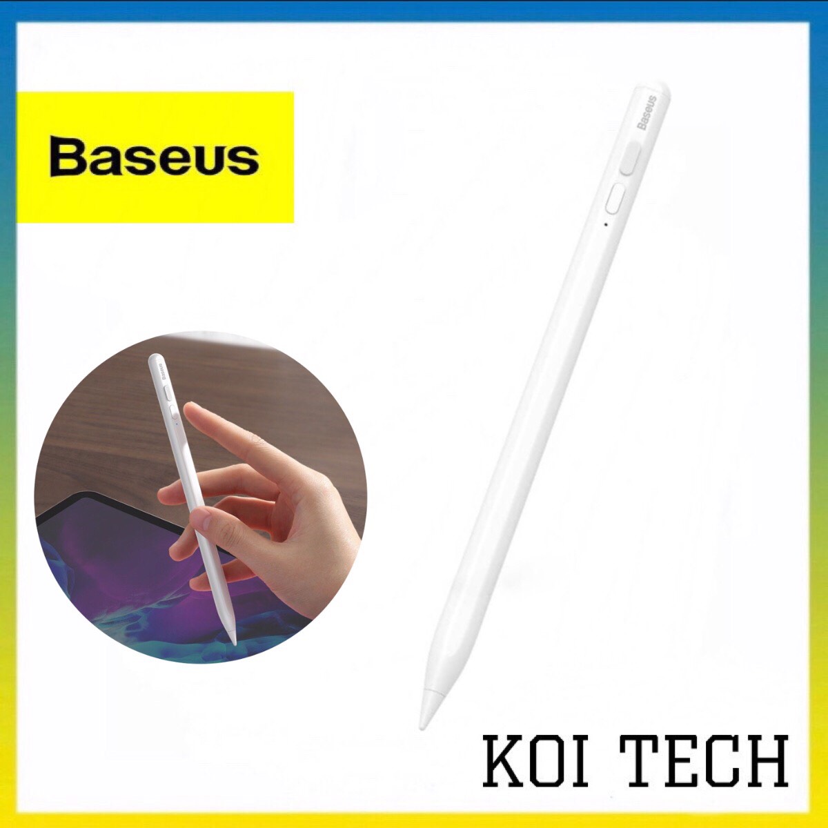[MỚI NHẤT] Bút cảm ứng điện dung IPAD Baseus smooth writing Pro Air Pencil 2 cho máy tính bảng ipad samsung xiaomi ... - KOI TECH