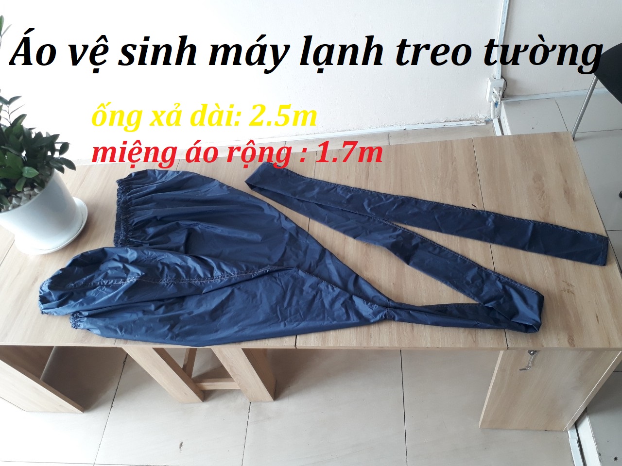 Bạc( Áo trùm) vệ sinh máy lạnh( điều hoà)
