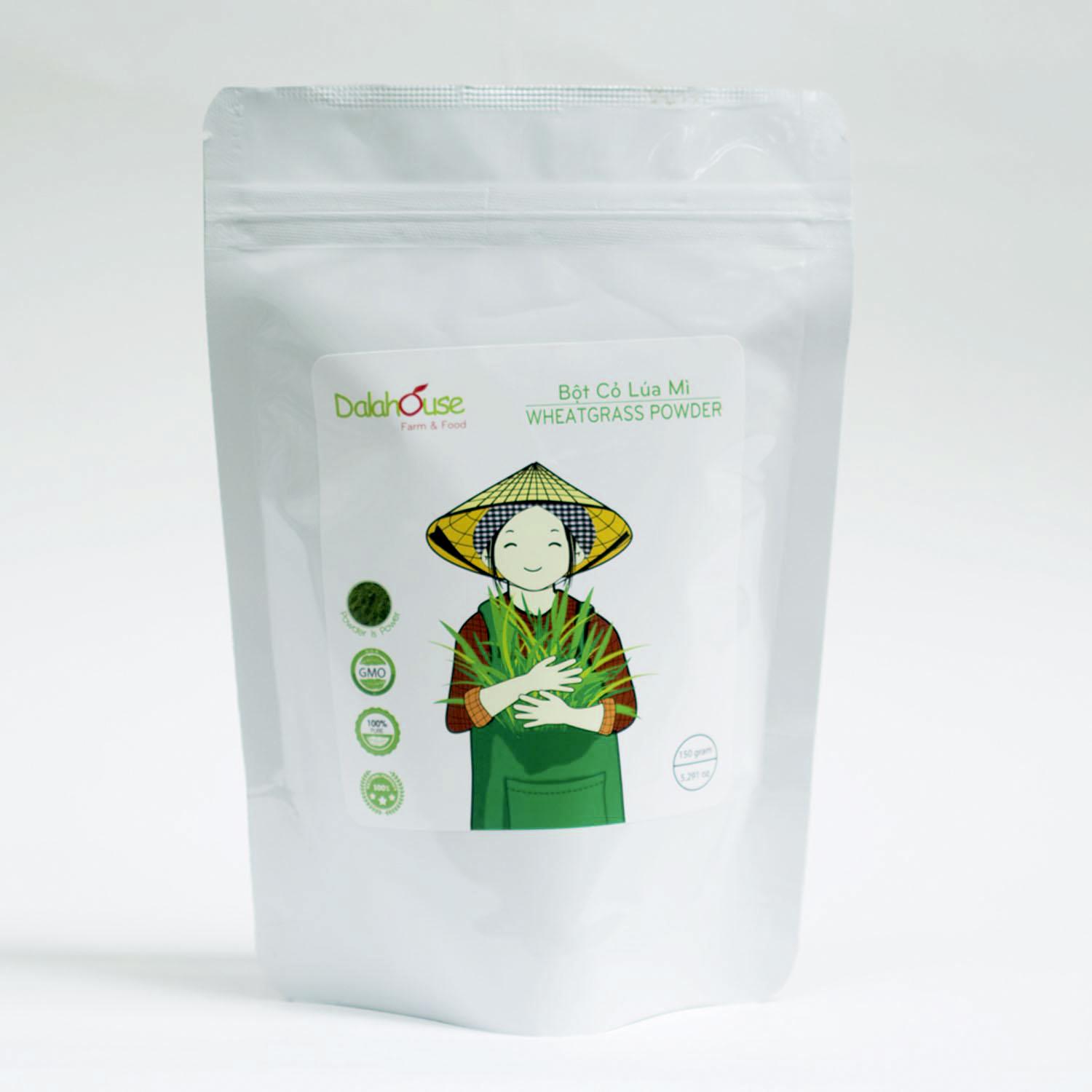 Bột cỏ lúa mì dalahouse 150 gram