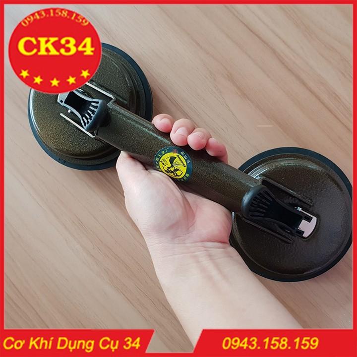 Hít kính chân không 2 chạc-Hít kính 2 chạc, hít gạch hút nắp bể các vật dụng có mặt phẳng chuyên dụng