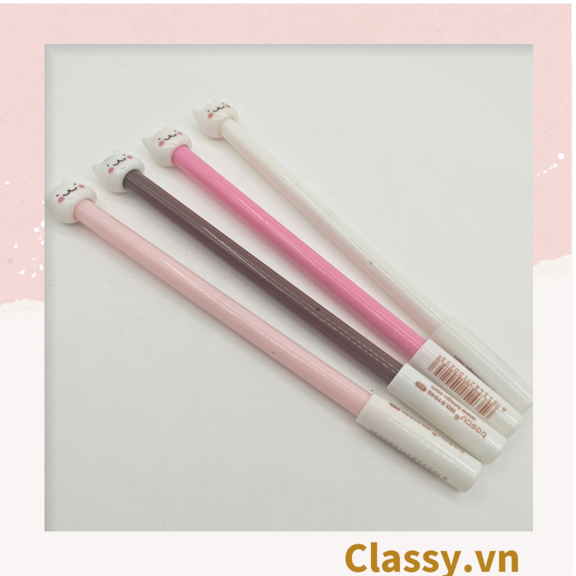 Classy bút mực gel hình mèo dễ thương