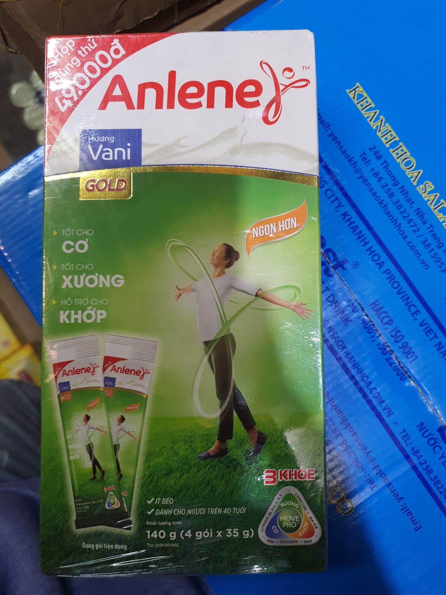 Sữa anlene gold 140gr