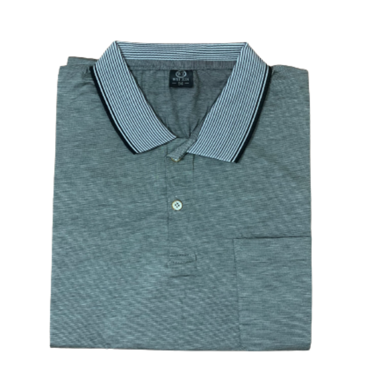 Men Middle sleeve cool soft cotton plain short sleeve polo shirt comfortable loose middle age men polo shirts, turn down collar tee shirts - 7
