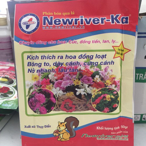 Phân bón hoa cao cấp : hoa ra đồng loạt,bông to,màu đẹp
