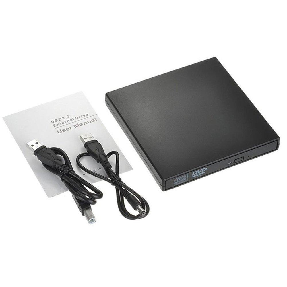 Ổ đĩa DVD rw gắn ngoài dùng cho laptop và pc, ổ đĩa quang DVD RW, ổ đĩa DVD giá rẻ hỗ trợ đọc ghi tốc độ cao không kén đĩa.