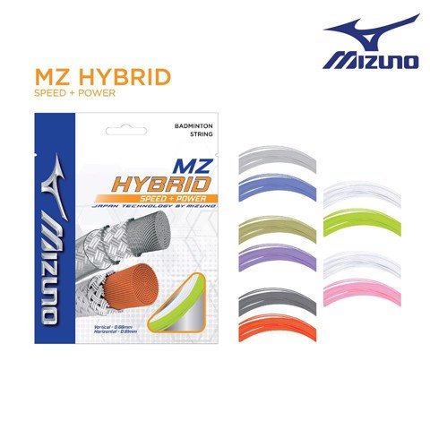Cước đan vợt cầu lông mz hybbrid mizuno speed+power cao cấp chính hãng giá rẻ bền