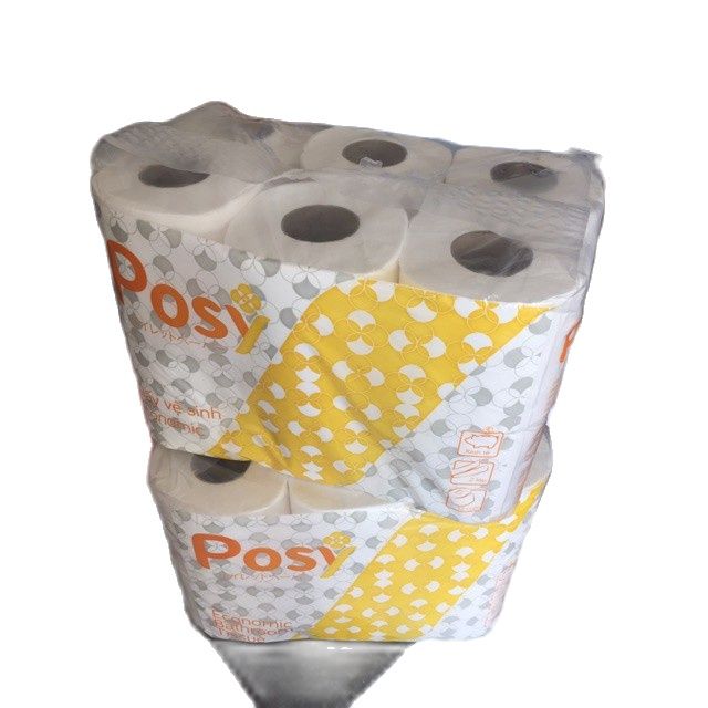 GIẤY VỆ SINH POSY 12 CUỘN CÓ LÕI