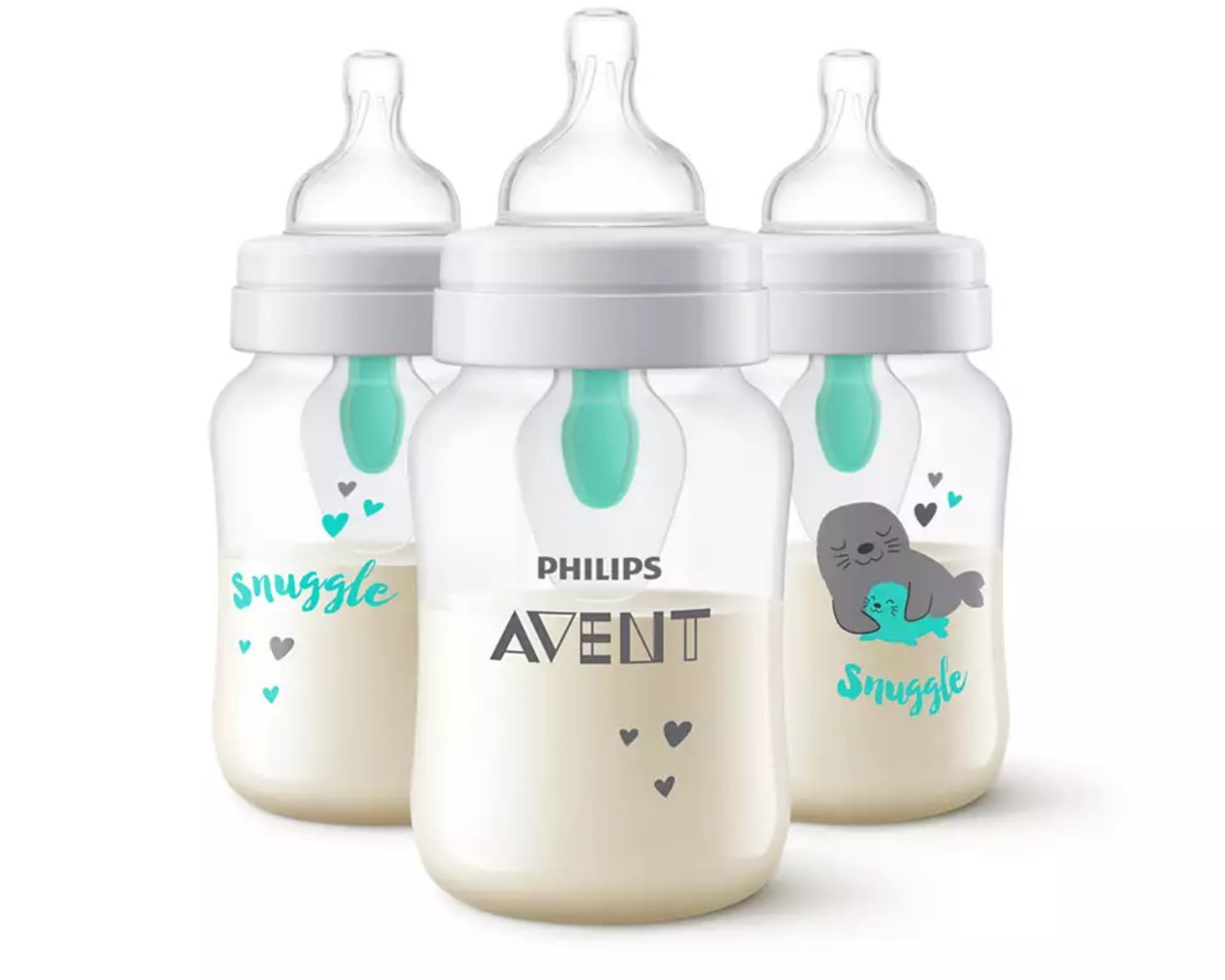 Bình sữa philips avent classic 260ml họa tiết scf40/34